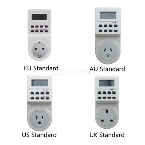 DHL 100PCS Plug In Energy Saving Programmable Timer Switch Socket With