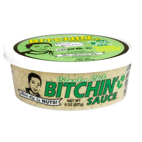 Bitchin Cilantro Chili Sauce Ounce Per Case Walmart