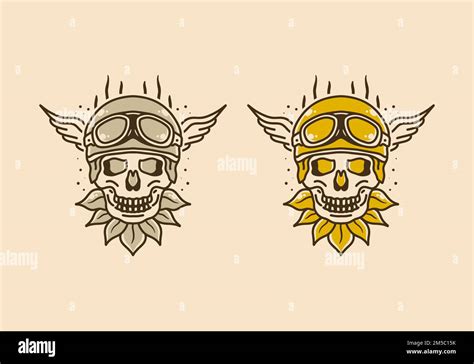 Motorbike Goggles Stock Vector Images Alamy