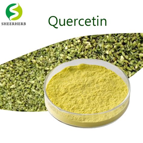 Pure Natural Organic Sophora Japonica Extract Quercetin Powder