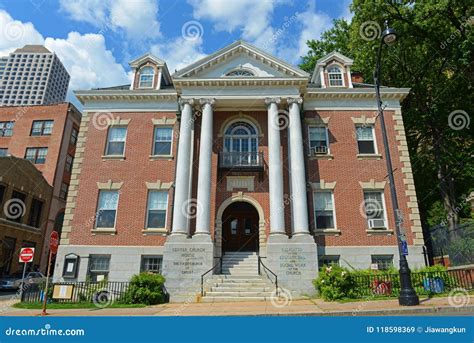 Center Church House In Hartford Connecticut Usa Editorial Stock Image