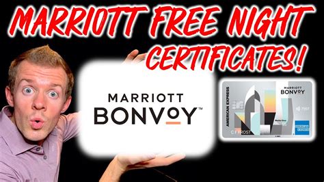 How To Redeem Marriott Free Night Certificate How To Use Marriott