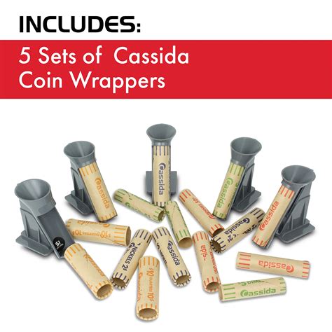 Cassida C Professional Usd Coin Counter Sorter And Wrapper Roller