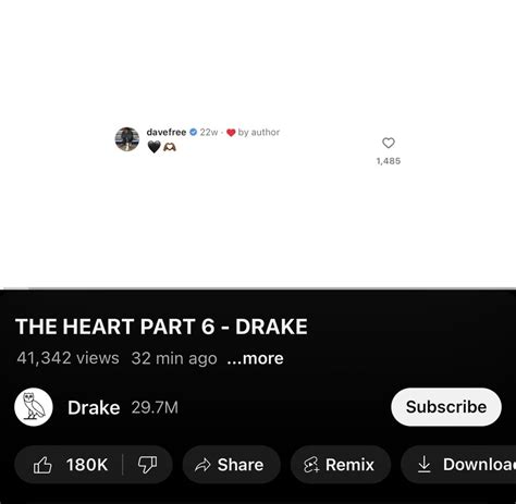 Drake Response The Thing About His Response To Is Hes Like Im Too