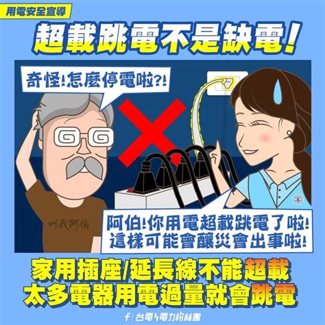 新聞 「超載跳電不是缺電」台電1張圖教育阿伯 用電超過恐釀災出事 Gossiping板 Disp Bbs