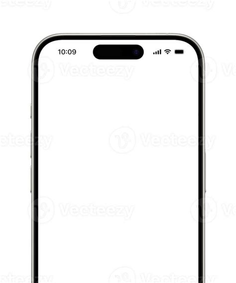 Latest Modern Smartphone Mockup With Blank Transparent Screen