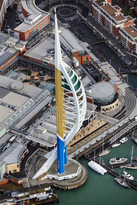 aerial-emirates-spinnaker-tower-portsmouth - The Family Holiday Guide