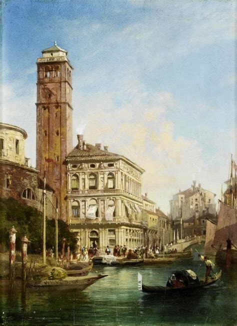 Venice Painting William Wyld Oil Paintings