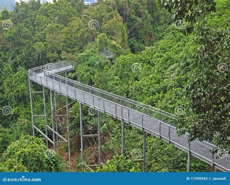 Elevated Walkway Singapore Editorial Photography Image 17395942