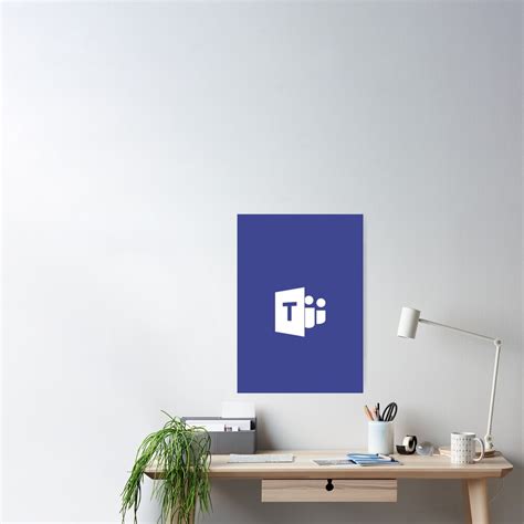 "microsoft teams" Poster by FersArts | Redbubble