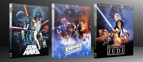 Custom Blu Ray Setfor The Despecialized Editions Original Trilogy