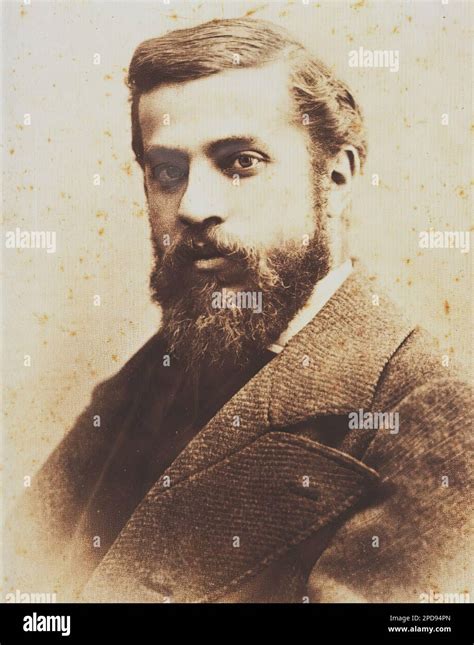 Antoni Gaudi Digital Enhancement Of A Public Domain Image Stock Photo