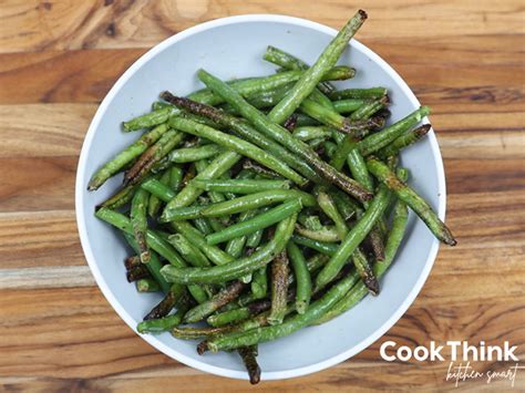 Easy Air Fryer Frozen Green Beans Cookthink