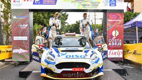 Enrique Cruz y Yeray Mujica ganan el 32º Rallye Internacional Villa de