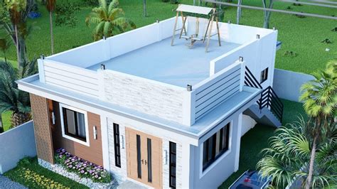 Gorgeous Bungalow House Plan with Roof Deck | Pinoy ePlans