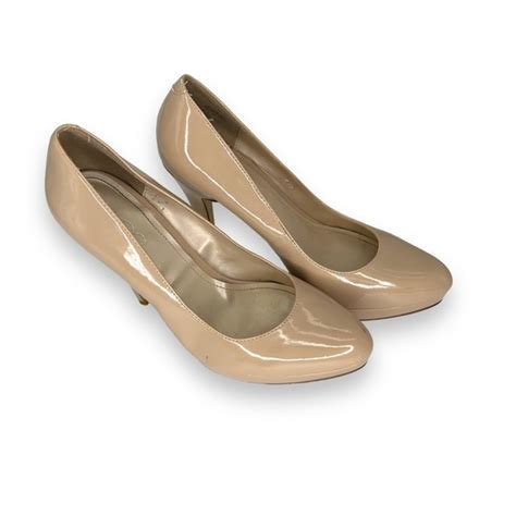 Aldo Shoes Aldo Nude Stiletto High Heel Platform Almond Toe Heels