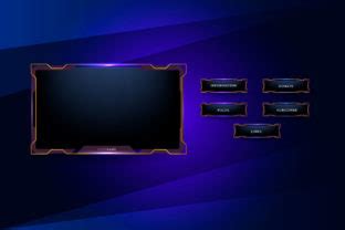 Twitch Overlay Panel Graphic By Tanu Creative Fabrica