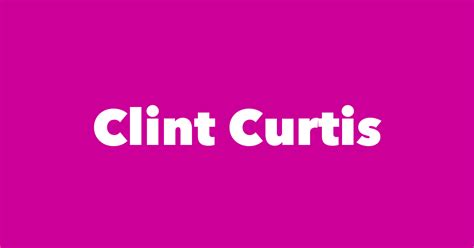 Clint Curtis - Spouse, Children, Birthday & More
