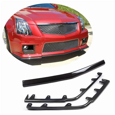 Mcarcar Kit Front Bumper Lip Splitter Fits Cadillac Cts V Coupe Sedan