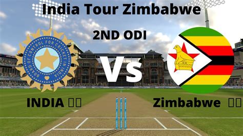 Ind Vs Zim Nd Odi Match Live Form Live Youtube