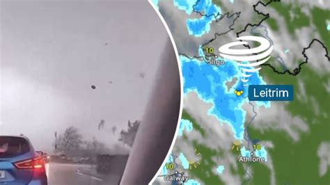 Amid Storm Fergus Powerful Tornado Impacts Ireland Weather News