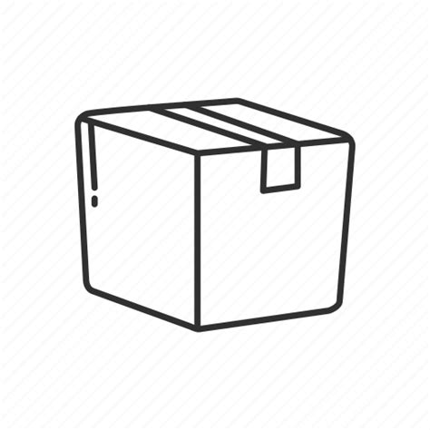 Archive Box Close Box Delivery Emoji Order Package Icon