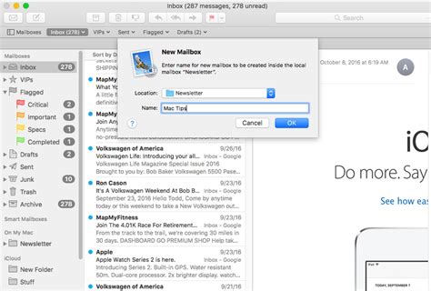 Organize Your Mac S Mail With Mailboxes