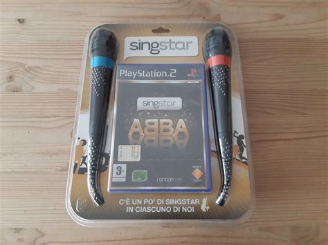 SINGSTAR Mikrofon Set Abba Spiel NEU OVP Karaoke für PS2 Kaufen