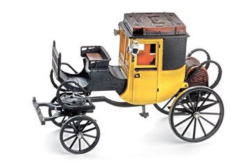 1790 English Post Chaise Carriage | Model Animal Drawn Vehicles | hobbyDB