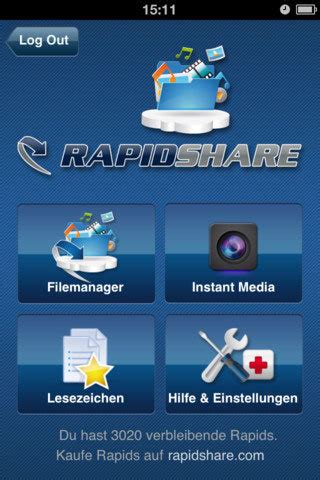 RapidShare mit RapidPro iPhone-App - Download - CHIP