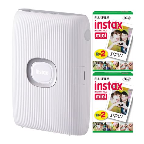 Electronikz Fujifilm Instax Mini Link Smartphone Printer Ash White