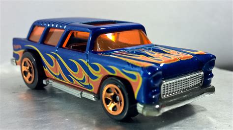 CLASSIC 55 NOMAD HW Flames 6 10 2018 5 Hot Wheels Hot Wheels