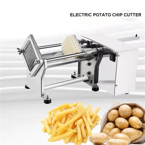 Multi Functional Electric Potato Chip Cutter With 7 10 14mm French