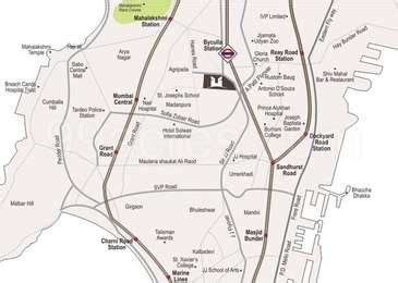 Adani Realty And Marathon Realty Monte South Map Byculla Mumbai