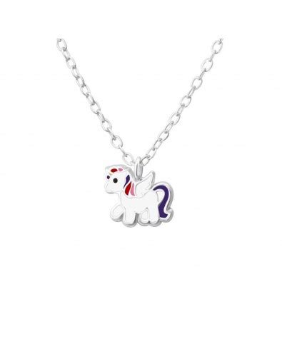 Mon Bijou H35427 Collier Licorne En Argent 925 1000 Colliers En