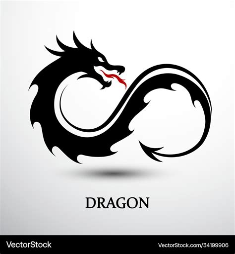 Chinese dragon Royalty Free Vector Image - VectorStock