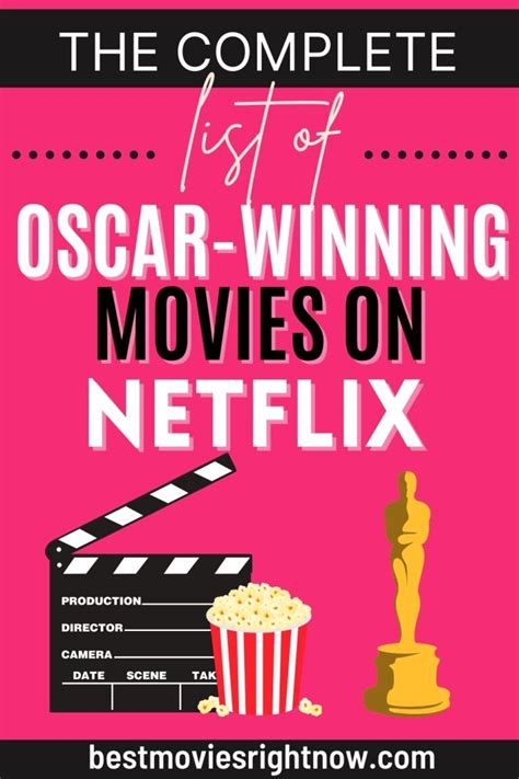 18 Oscar Winning Movies On Netflix Best Movies Right Now