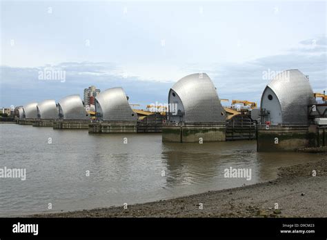 The Thames Barrier Is One Of The Largest Movable Flood Barriers In The