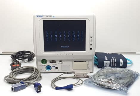 Used Fukuda Denshi Patient Monitor Ds Dynascope Spo Ecg Nibp