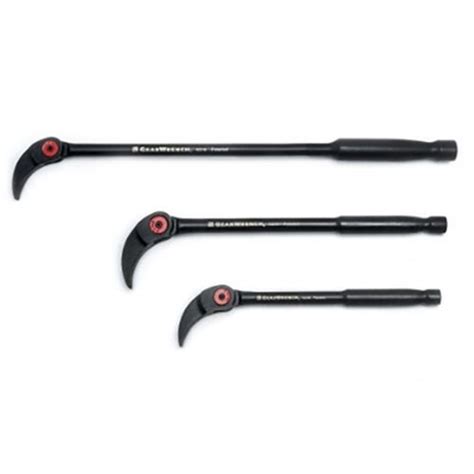 Gearwrench 3 Piece Indexing Pry Bar Set 8 10 And 16 82301d