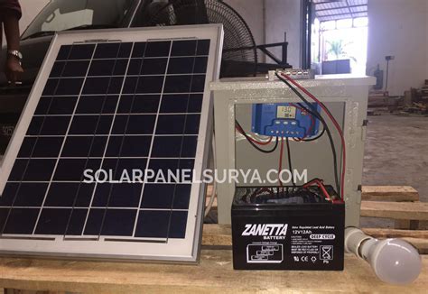 Paket SHS 20watt Tenaga Surya Untuk Penerangan Rumah SOLAR PANEL