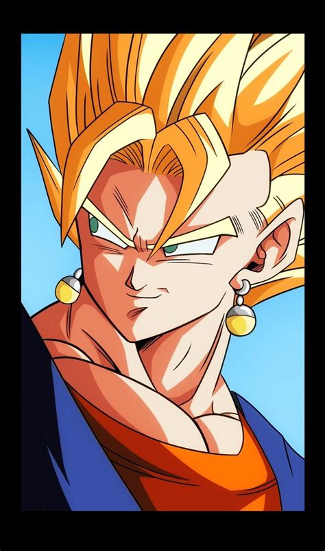 Vegito Ssj By F R Art Anime Dragon Ball Super Dragon Ball Image