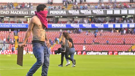 Presos Cuatro Más Por Los Hechos De Violencia En El Estadio De Querétaro