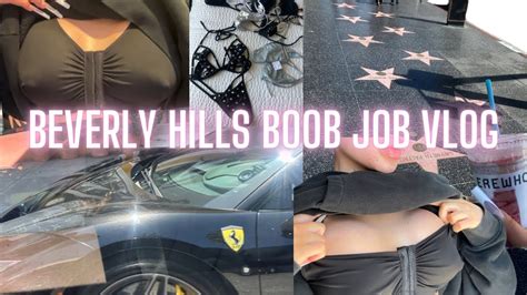 La Boob Job Birthday Vlog YouTube