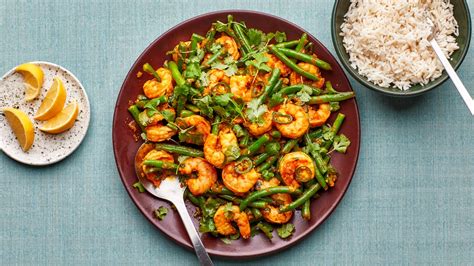 Bangladeshi Shrimp And Green Bean Stir Fry