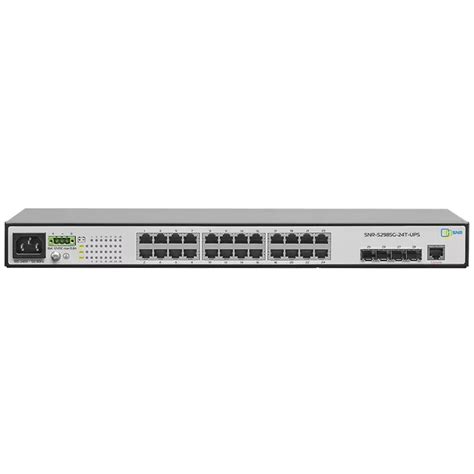 Управляемый коммутатор уровня 2 SNR-S2985G-24T-UPS купить дёшево