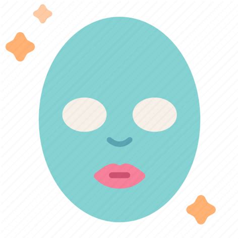 Beauty Cosmetic Face Mask Moisturized Skincare Icon Download On