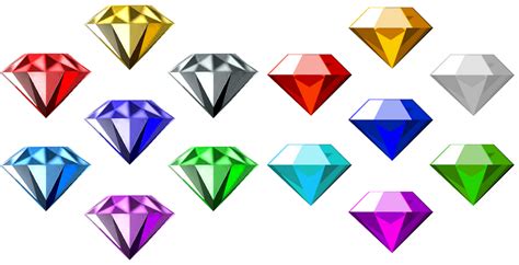 Chaos Emeralds 2 Png