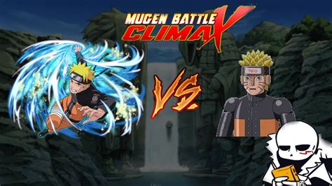 Naruto Mugen Battle ClimaX Naruto VS Mecha Naruto YouTube