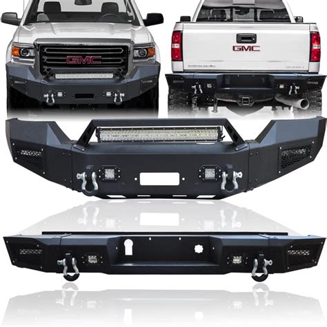 Amazon TIOYAR Front And Rear Bumper Compatible With 2011 2012 2013